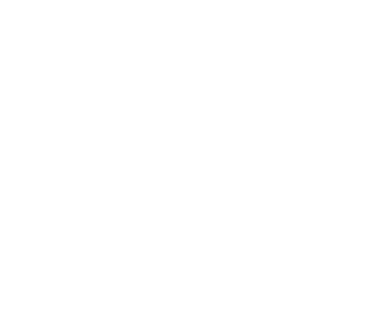 God's Gym full logo, white
