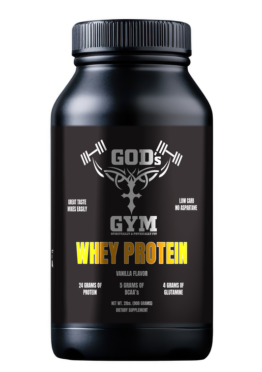 God's Gym Vanilla Whey Protein Powder